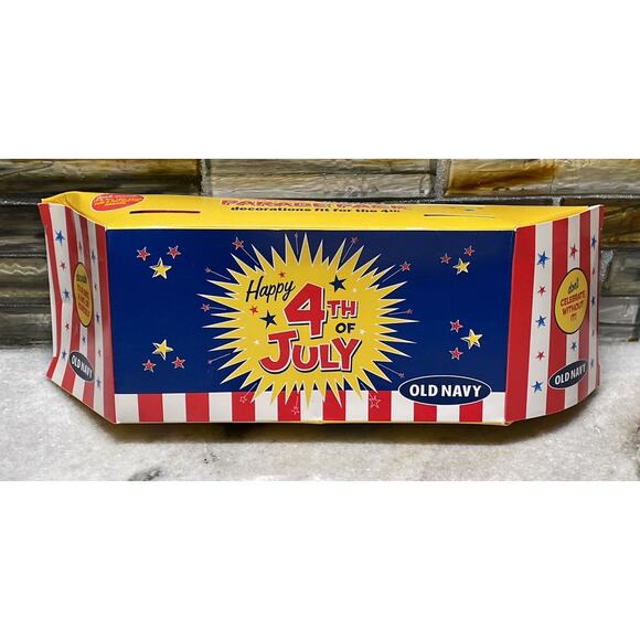 Vintage Old Navy Parade Pack Promotional Gift July 4th Decorations - Picture 1 of 5